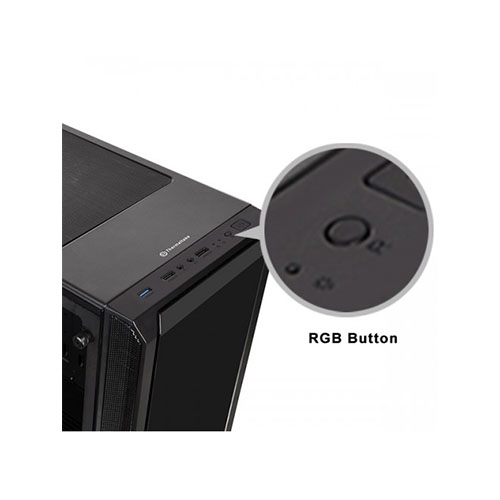 Thermaltake Versa J23 TG Mid Tower Chassis Black
