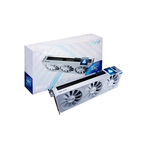 GUNNIR INTEL ARC A770 PHOTON 16G OC White GRAPHICS CARD 