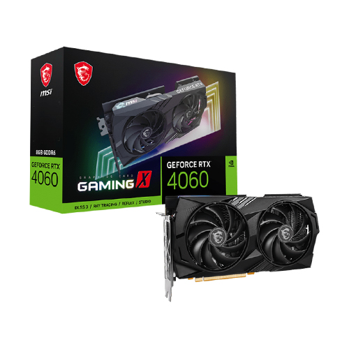 MSI GeForce RTX 4060 GAMING X 8G GDDR6 Graphics Card