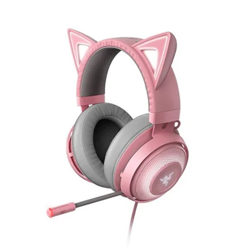 Razer Kraken Kitty Chroma USB Gaming Headset - Quartz