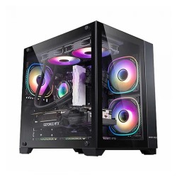 Golden Field Seaview M360 Mini Tower Black Micro ATX Gaming Case