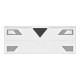 Corsair K70 PRO RGB Optical-Mechanical Gaming Keyboard with PBT DOUBLE SHOT PRO Keycaps (White)