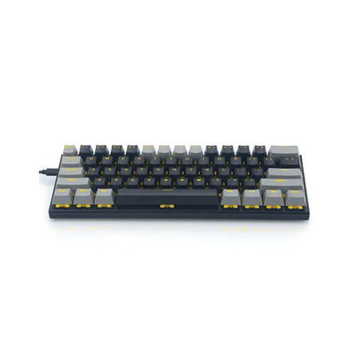 E-YOOSO Z11 Wired Solid Backlit 61 Keys Mechanical Gaming Keyboard