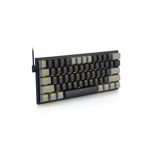 E-YOOSO Z11 Wired Solid Backlit 61 Keys Mechanical Gaming Keyboard