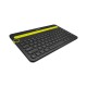 Logitech K480 Bluetooth Multi Device Black Keyboard