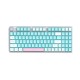 E-Yooso Z19 Monochrome Hotswappable Mechanical Keyboard (ICE Blue Backlit)