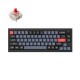 Keychron Q2 Fully Assembled Knob Navy Blue, Red Switch Mechanical Keyboard