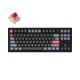 Keychron V3 QMK TKL Carbon Black Full Assembled Knob RGB Red Switch Mechanical Keyboard