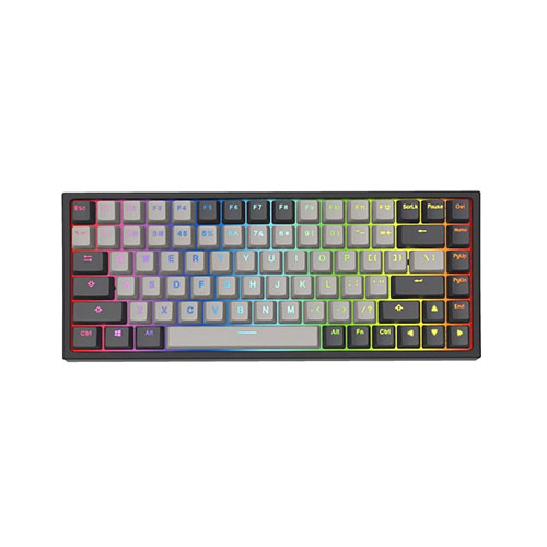 KEYCOOL KC84 RGB Gateron HOTSWAP MECHANICAL WIRED KEYBOARD