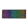 Monka A87 Pro Tri-Mode RGB Hotswappable Mechanical Keyboard (Black)