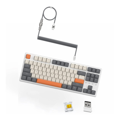 Ziyoulang FreeWolf K87 RGB Wireless Gaming Mechanical Keyboard