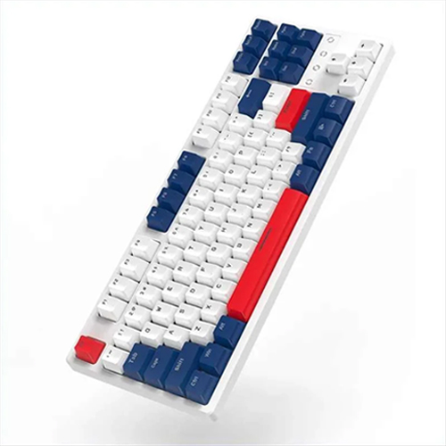 Ziyoulang FreeWolf K87 Single Backlit Wired Gaming Mechanical Keyboard