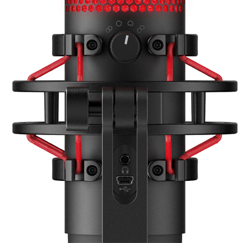 HYPERX QUADCAST HIGH PERFORMANCE MULTI PATTERN USB MICROPHONE