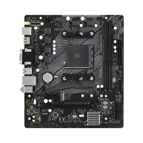 ASRock A520M-HVS AMD AM4 Micro ATX Motherboard