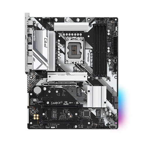 ASRock B760 Pro RS/D4 13th and 12th Gen ATX Motherboard