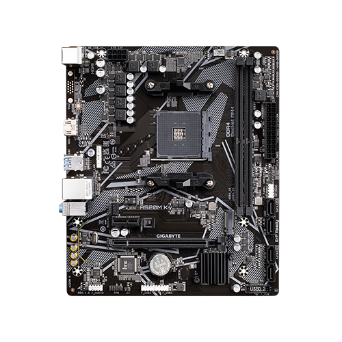Gigabyte A520M K AM4 Micro ATX Motherboard