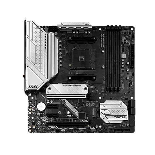 MSI MAG B550M MORTAR MAX WIFI AMD AM4 Micro ATX Motherboard