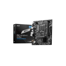 MSI PRO B760M-E DDR4 12th Gen & 13th Gen mATX Motherboard