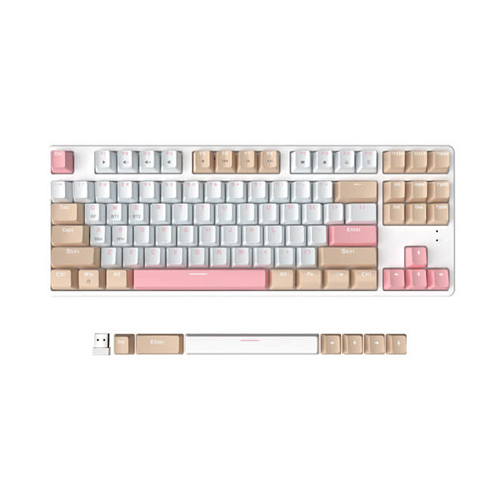 Ajazz Ak871 Non Backlit Dual Mode Mechanical Keyboard