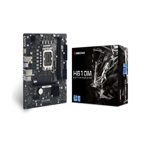 Biostar H610MH D5 12th ,13th & 14th Gen Micro ATX Motherboard