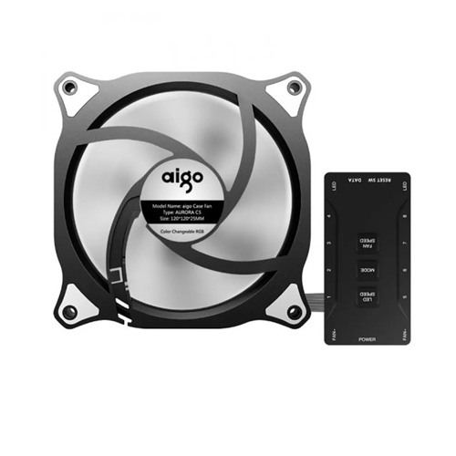 Aigo Aurora RGB LED 120mm Case Fan
