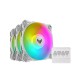 ASUS TUF Gaming TF120 ARGB White Triple Casing Fan Kit with ARGB Controller