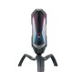 Aula T1 RGB USB Wired Black Gaming Desktop Microphone