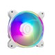 Cooler Master MasterFan MF120 Halo2 White Edition ARGB Casing Cooling Fan