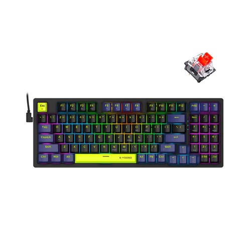 E-YOOSO Z94 Wired Hotswappable Mechanical Keyboard