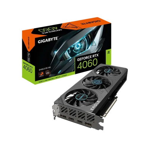 GIGABYTE GeForce RTX 4060 EAGLE OC 8G GDDR6 Graphics Card