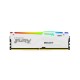 KINGSTON FURY BEAST WHITE 16GB 6000MHZ DDR5 RGB RAM CL30