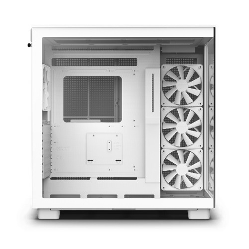 NZXT H9 Flow Dual-Chamber Mid-Tower Airflow Casing White