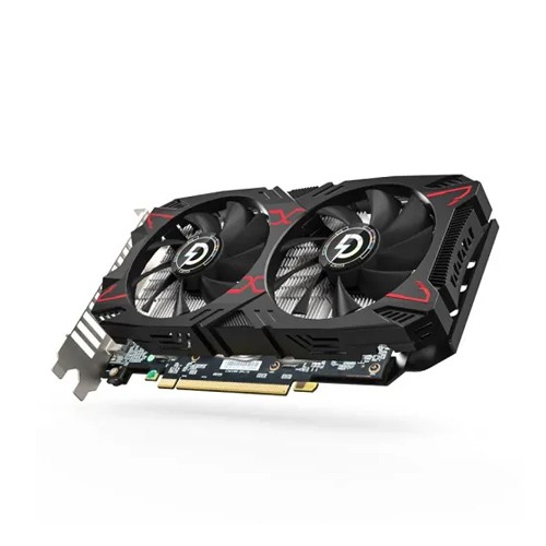 PELADN RX 5500 XT 8G GDDR6 Dual Fan Black Gaming Graphics Card 