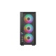 POWER TRAIN PT-701B ATX MID TOWER GAMING CASE WITH 4 RGB FAN 