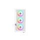 POWER TRAIN PT-701W ATX MID TOWER GAMING CASE WITH 4 RGB FAN