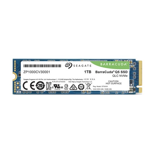 Seagate BarraCuda Q5 1TB M.2 NVMe SSD 