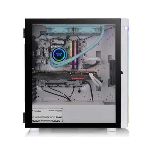 Thermaltake H590 TG Snow ARGB Mid Tower Chassis