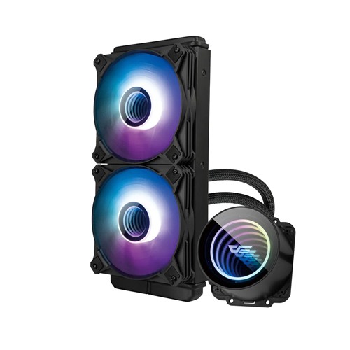 DarkFlash Twister DX Ver2.6 240 Black Liquid CPU Cooler 