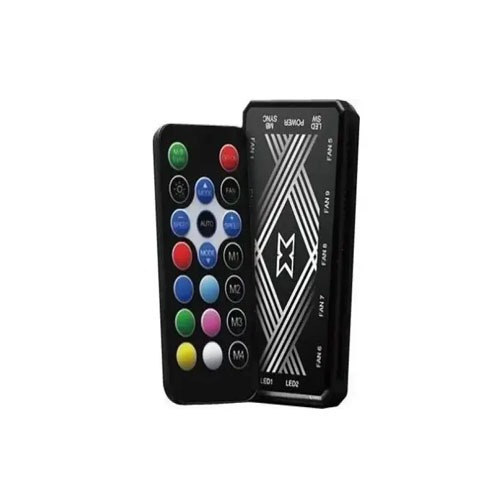 XIGMATEK Galaxy III Essential 120mm RGB Case Fan Black (3 Pack)