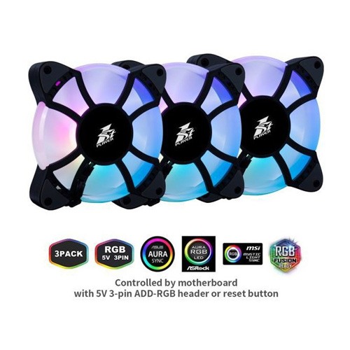 1ST PLAYER CC ARG 3 IN 1 COMBO PACK (3 FAN WITH CONTROLLER & HUB)
