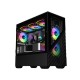 1STPLAYER D7 ATX Gaming Casing Black
