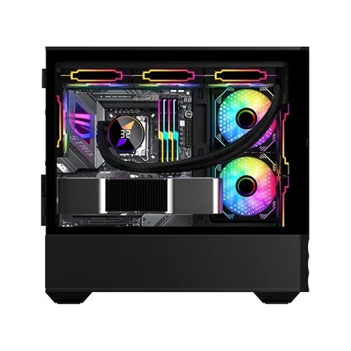 1STPLAYER D7 ATX Gaming Casing Black