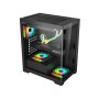1STPLAYER Mi7-A Black ATX ARGB Gaming Case