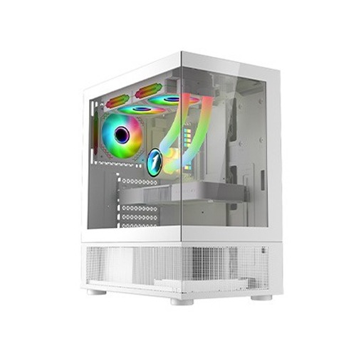 1STPLAYER Mi7-A White ATX ARGB Gaming Case 