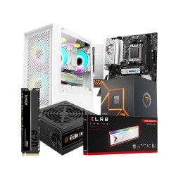 AMD Ryzen 7 7700 Gaming Processor with MSI B650M Motherboard Budget Desktop PC