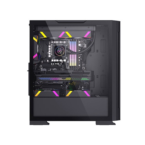 Aresze KT02B Mid-Tower Black Gaming Casing