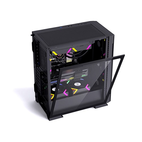 Aresze KT02B Mid-Tower Black Gaming Casing