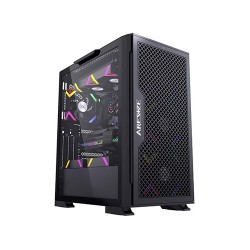Aresze KT02B Mid-Tower Black Gaming Casing