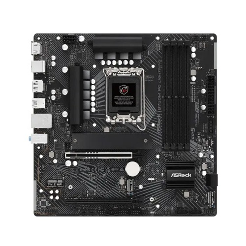 ASRock B760M PG Lightning DDR5 14th, 13th and 12th Gen Micro ATX Motherboard