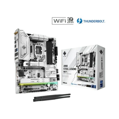 ASRock Z890 Steel Legend WiFi LGA1851 DDR5 ATX Motherboard